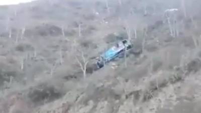 Автобус с пассажирами упал в пропасть в Перу