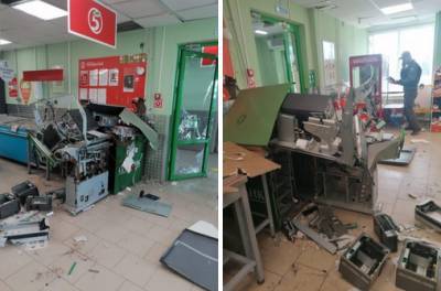 Накачали газом: Двое россиян взорвали банкомат "Сбербанка" и "разбогатели" на миллион