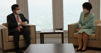 Посол Таджикистана в Японии встретился с мэром Йокогамы