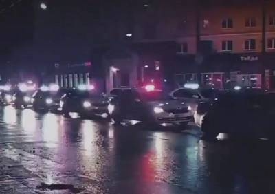 Названа причина скопления полицейских автомобилей в центре Рязани