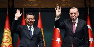 Главы Турции и Киргизии обсудили «кровавое лицо FETO», но на сайте Жапарова этого нет