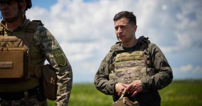 Зеленский на Донбассе рассказал военным о вдохновении от поездок на передовую
