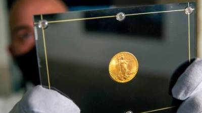 В США золотая монета 1933 года продана за рекордные 19,5 млн долларов