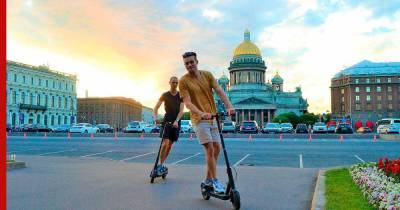 Новые правила пользования электросамокатами разъяснили власти Санкт-Петербурга