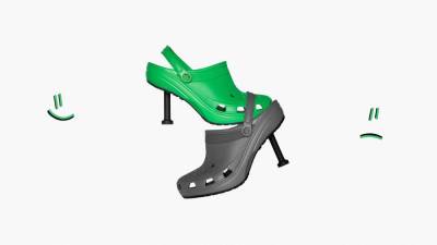 Кроксы Balenciaga на каблуке: что эксперты моды думают о самой обсуждаемой обуви недели