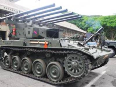 В Венесуэле создали многоствольный гибрид на базе танка AMX-13