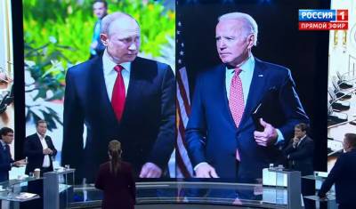 Телевизор предложил Путину и Байдену все забрать и поделить