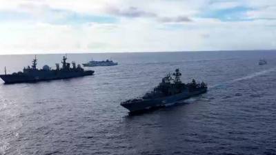 Россия начала масштабные учения в центральной части Тихого океана — видео