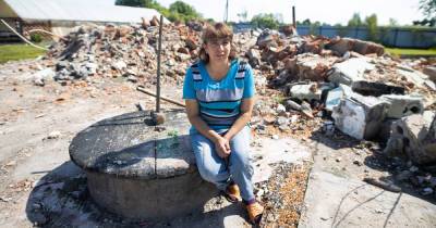«Практически Робинзон»: как живёт под Черняховском мать восьмерых детей, у которой сгорел дом