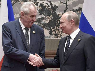 Президент Чехии назвал попытки оттолкнуть Россию от Европы непродуктивными