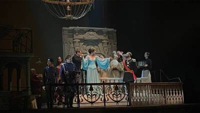 Появилось первое видео Ольги Бузовой на сцене МХАТа в спектакле про Сталина