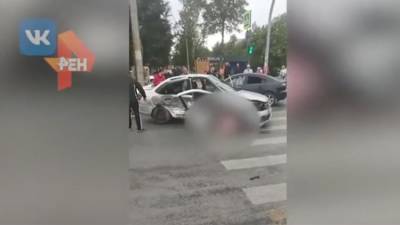Человек погиб в результате ДТП с пятью машинами в Челябинске