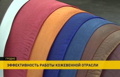 Анатолий Исаченко посетил Гродненское производственное кожевенное объединение