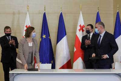 Франция предоставила Грузии кредит на 483 млн евро на 2021-2023 годы