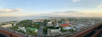 Пятница в летнем городе. Где посмотреть на Ульяновск с высоты птичьего полета