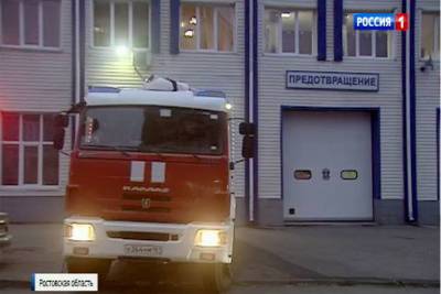 В Ростове на Оганова загорелся автобус №10
