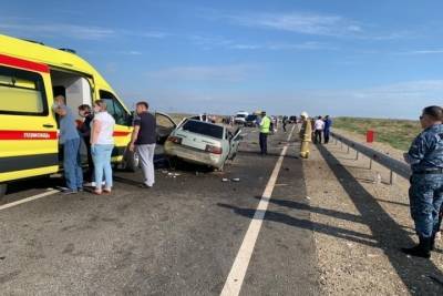 10 человек пострадали в Астрахани в ДТП с маршруткой