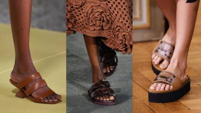 Слайдеры – модная обувь этого лета