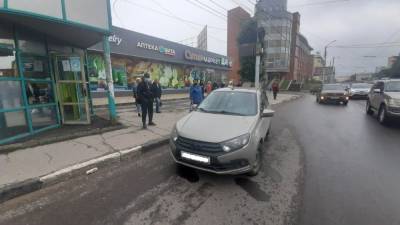 На Московском шоссе Рязани «Гранта» сбила пешехода
