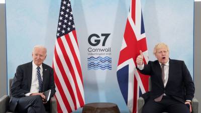 Лидеры "Большой семёрки" в Британии обсуждают пандемию, климат и Россию
