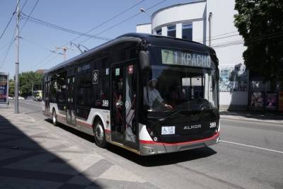 Первый троллейбус краснодарской сборки вышел на линию