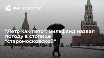 Научный руководитель Гидрометцентра Роман Вильфанд назвал погоду в Москве обычной