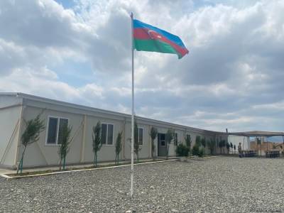Организован медиа-тур в воинские части модульного типа на освобожденных территориях Азербайджана (ФОТО)