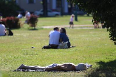 Петербуржцам разрешат отдыхать на газонах в центре города