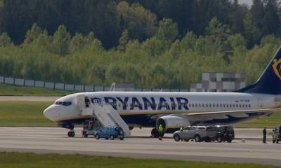 Британия не смогла обнаружить «руку Москвы» в посадке лайнера Ryanair в аэропорту Минска