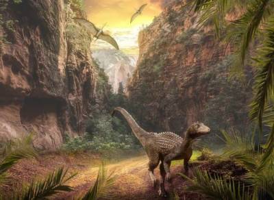 Ученые: Динозавры жили в климате с жарким летом и теплой зимой