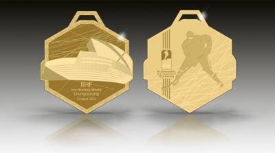 Международная федерация хоккея показала дизайн медалей ЧМ-2022