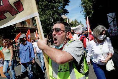Жители Греции протестуют против перехода на 4-дневную рабочую неделю