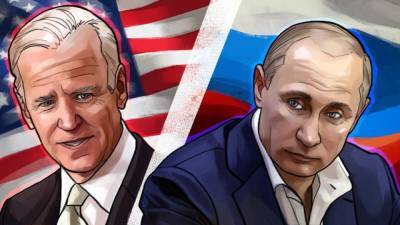 Журнал Time выпустил необычную обложку с Путиным "в глазах" Байдена