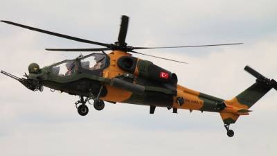 Видео: турецкий ударный вертолет атаковал курдов на севере Ирака