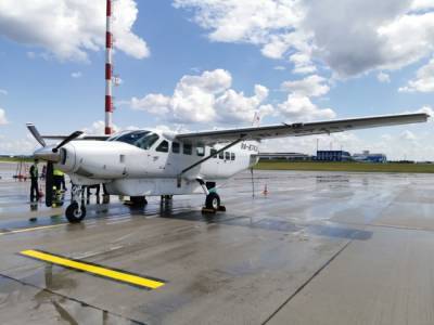 Из Калининграда в Минск начали летать легкие самолеты авиакомпании «СКОЛ»