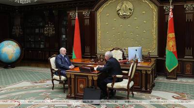 Лукашенко обсудил с Шейманом развитие Оршанского района и состояние дел на предприятиях региона