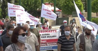 Забастовка в Греции парализовала всю страну (видео)