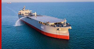Иран перевозит топливо в Венесуэлу на военном танкере