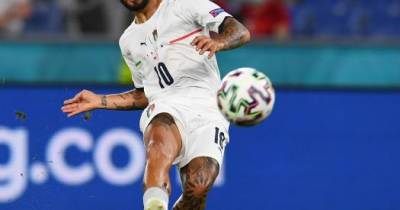 Инсинье забил третий мяч итальянцев в ворота Турции на Евро-2020