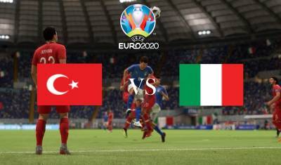 Итальянцы разгромили турок в матче открытия Евро-2020