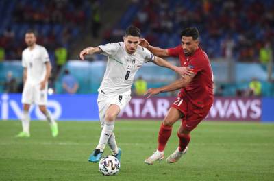 Турция — Италия 0:3 — видео голов и обзор матча Евро-2020