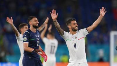 Спинаццола признан лучшим игроком матча Евро-2020 Турция — Италия