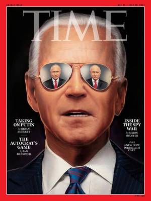 Солнце "Путин" ослепляет американского президента