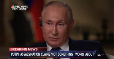 Путин ответил на вопрос о резонансных убийствах россиян