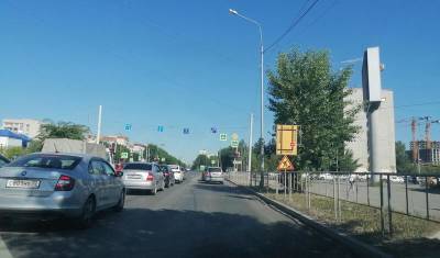 До 14 июня перекрыто движение по улице Харьковской в Тюмени