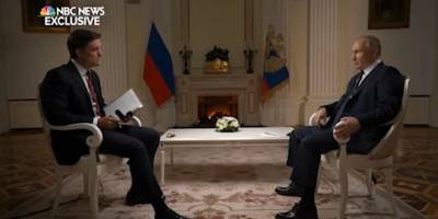 В ﻿преддверии встречи с Байденом Путин ﻿дал большое интервью американскому телеканалу