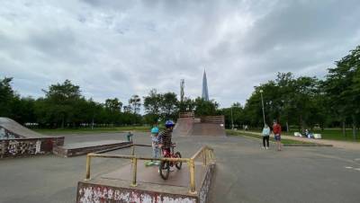 Аварийный скейт-парк в Приморском районе демонтируют к концу ноября