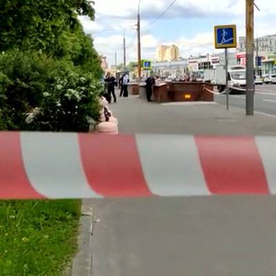 Мужчина с мушкетом и ножом задержан в центре Москвы