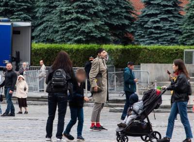 На Красной площади в Москве мужчина выстрелил себе в голову