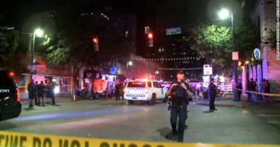 Массовый расстрел в центре столицы Техаса: 13 пострадавших (фото, видео)
